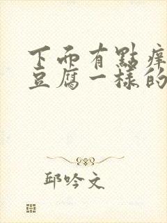 下面有点痒还有豆腐一样的分泌物用什么药