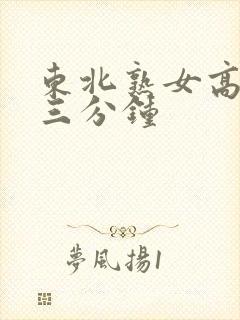 东北熟女高潮十三分钟