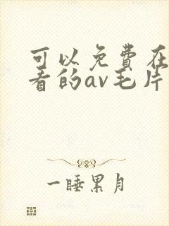 可以免费在线观看的av毛片封面