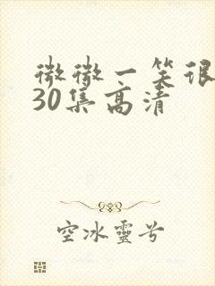 微微一笑很倾城30集高清