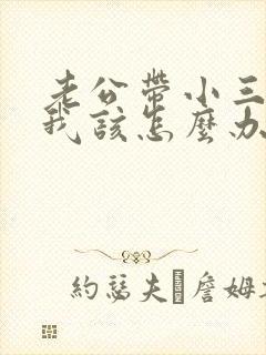 老公带小三回家我该怎么办