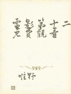 电影第十二个人免费观看