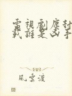 电视剧尘封十三载谁是凶手