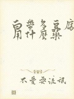 白带多豆腐渣状用什么药