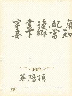 穿书后,配角夫妻下乡当知青