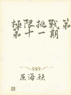 极限挑战第六季第十一期