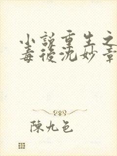 小说重生之将门毒后沈妙章节目录