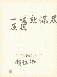 一咳就漏尿什么原因