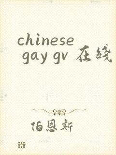chinese gay gv 在线