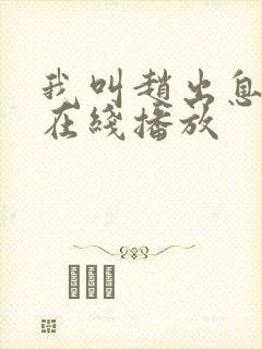 我叫赵出息免费在线播放封面