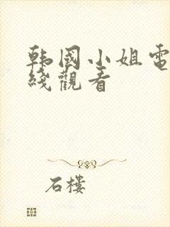 韩国小姐电影在线观看