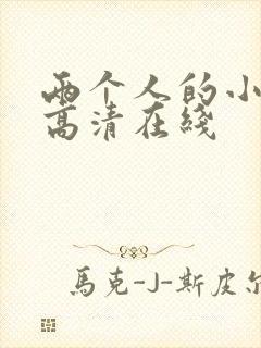 两个人的小森林高清在线封面