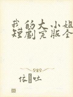 我的大小姐老婆短剧完版全集
