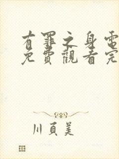 有罪之身电视剧免费观看完整版超清