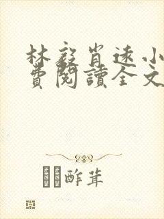 林毅肖远小说免费阅读全文最新章节