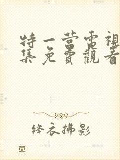 特一营电视剧全集免费观看手机版