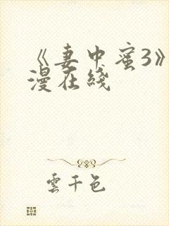 《妻中蜜3》动漫在线封面