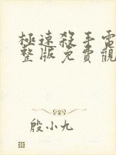 极速杀手电影完整版免费观看