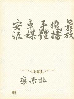 安卓手机最好的流媒体播放器