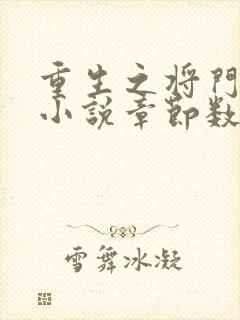 重生之将门毒后小说章节数