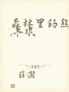 森林里的熊先生,冬眠