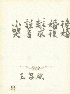 小说离婚后前夫哭着求复婚全文阅读