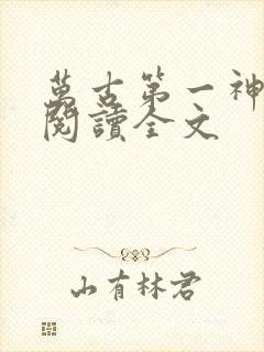 万古第一神阅读阅读全文