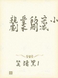 亲爱的宋小姐短剧未删减