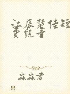 江辰楚佳短剧免费观看