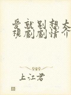 爱就别想太多电视剧剧情介绍封面