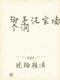 御手洗家墙上有个洞