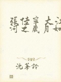 张佳宁 大江大河之岁月如歌