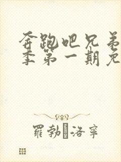 奔跑吧兄弟第三季第一期免费观看完整版