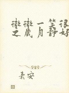 微微一笑很倾城之岁月静好