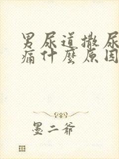 男尿道撒尿有点痛什么原因