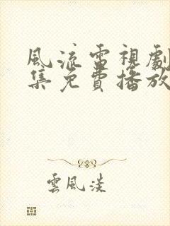 风流电视剧40集免费播放封面