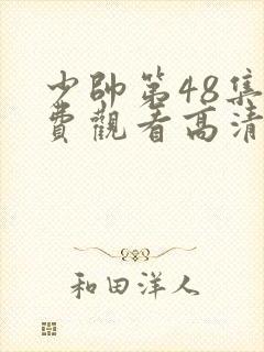 少帅第48集免费观看高清