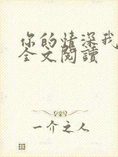 你的情深我不配全文阅读