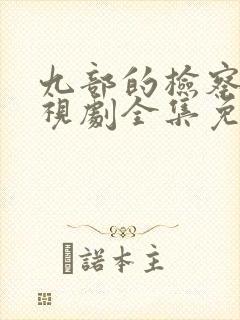 九部的检察官电视剧全集免费