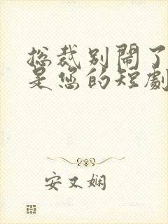 总裁别闹了孩子是您的短剧免费