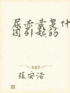 尿赤黄是什么原因引起的