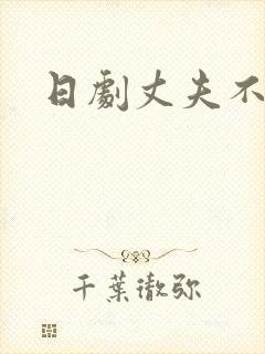 日剧丈夫不在家