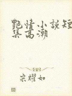 艳情小说短篇合集高潮
