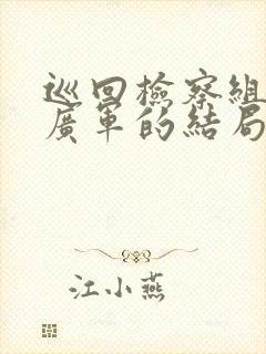 巡回检察组中沈广军的结局