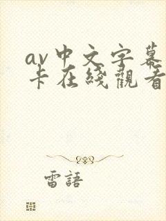 av中文字幕不卡在线观看封面
