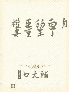 权臣的白月光前妻重生了