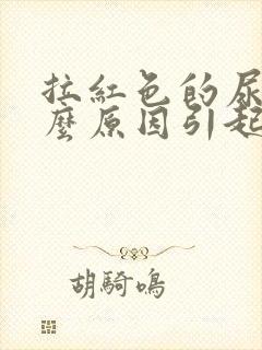 拉红色的尿是什么原因引起的