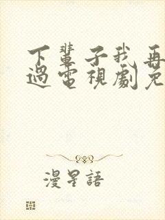 下辈子我再好好过电视剧免费观看封面