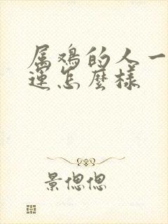 属鸡的人一生命运怎么样