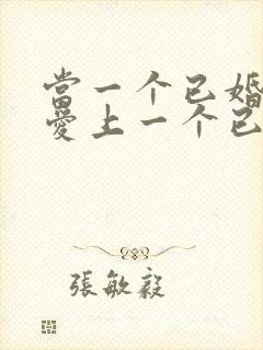 当一个已婚男人爱上一个已婚女人怎么办封面